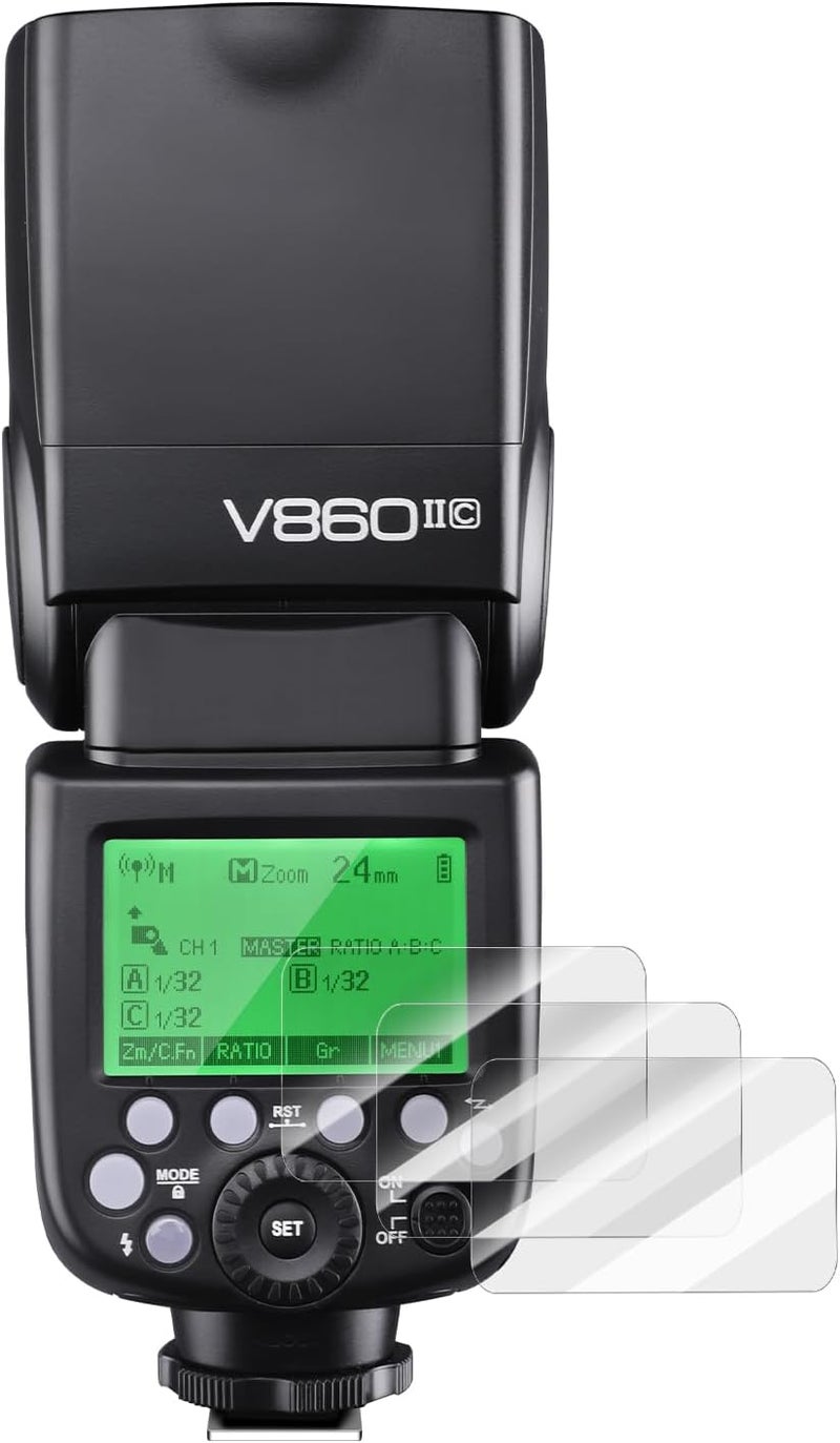 SUPON Screen Protector for Godox V860II flash3 Pack - Image 1